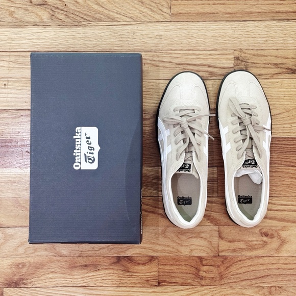 NEW Onitsuka Tiger, Style Tokuten, Color Wood Crepe/White, Men’s Size US 10.0, - Picture 8 of 12
